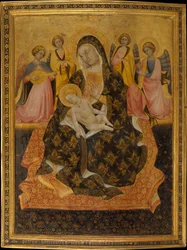 Madonna und Kind mit Engeln